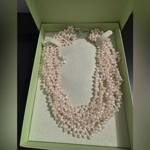 Ross Simons Freshwater Pearl 7 Strand Necklace